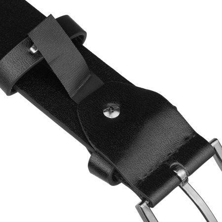 Pasek męski PU PTN STU-06 Black