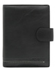 Men's PU+leather wallet M302BL-PU-6878 Black