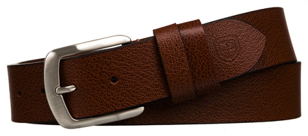 Pasek męski skórzany PTN LTP-TWT BROWN