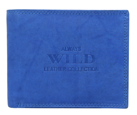 Portfel męski skórzany AW-N7-MAL R.Blue