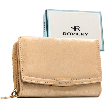 Portfel damski skórzany PTN 76112-BFBC Red