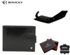 ROVICKY 22319L-VT-RVT Black RFID leather wallet