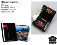 Portfel męski skórzany PTN 22310-VT-E