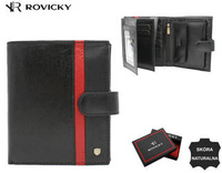 Portfel skórzany RFID ROVICKY 22316L-RVTP