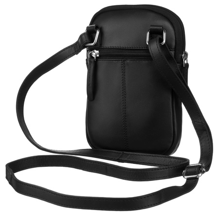 Torebka damska skórzana R-403-23-NS Black