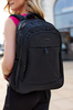 Business Travel Laptop Backpack Peterson PTN 79906 Black