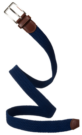 Pasek Parciany R-PAR-PU-115 Navy-Brown