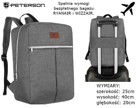 PETERSON PTN GBP-10 polyester backpack
