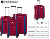 PTN 5209-SET Burgund-Navy Suitcase Set