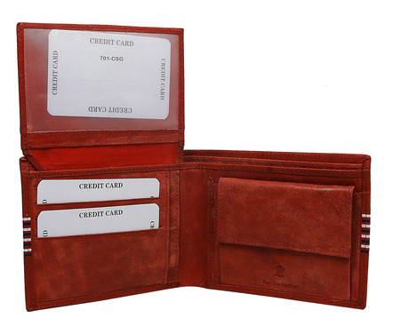 Leather Wallet 701-CSG
