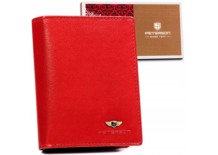PETERSON PTN 2549-BO RFID leather wallet