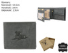 Portfel skórzany męski z wizerunkiem psa RFID N992-CHM-DOG-1 Black