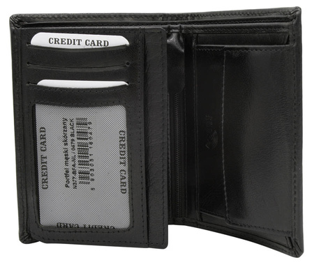 Leather men wallet N377-BFA-NL