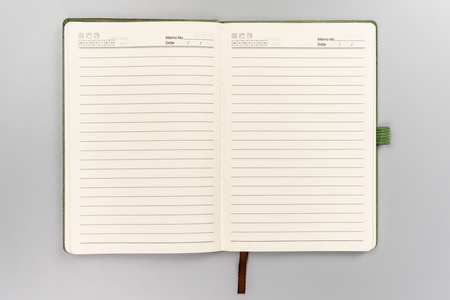 Notes w linie A5 Green