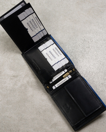 ROVICKY N992-RVT RFID leather wallet