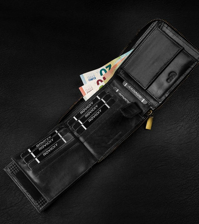 Portfel męski skórzany N992Z-HWM Black