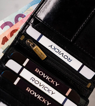ROVICKY N01L-RVTP RFID leather wallet