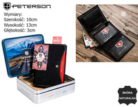 Peterson leather RFID wallet PTN 348.01-5927