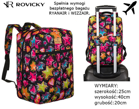 Plecak z poliestru ROVICKY R-PLEC-04
