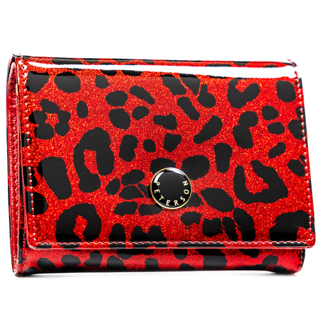 Portfel damski skóra+PU PTN PS445-PDS Red