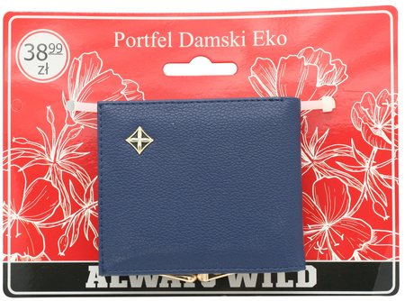 Portfel damski na blistrze PP-SF-1814-A-BL Navy