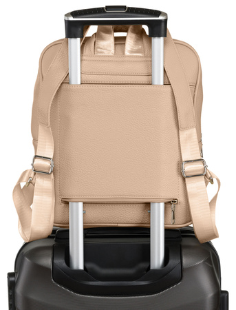 Plecak damski PU R-PL-29601 D.Beige