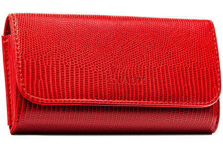 Portfel damski PU na blistrze A-PAL1B-BL-RED
