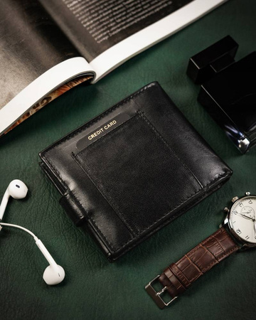 Portfel skórzany RFID ROVICKY N992L-P-GOAN