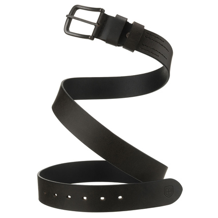 Pasek męski skórzany PTN LTP-BUF BLACK