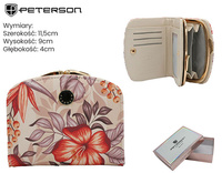 Portfel damski eko PTN 1830-F8 Orange Flower 05