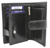 Leather Wallet RV-7680056-9-L-BCA Black