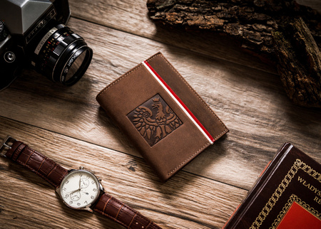 Portfel skórzane RFID PTN 303P-02 Hunter