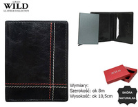 Leather wallet Always Wild N9001-VTK-D