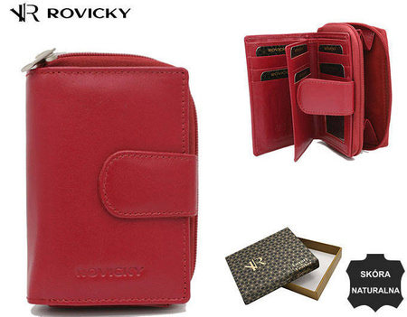 Portfel skórzany R-RD-41-GCL Magenta