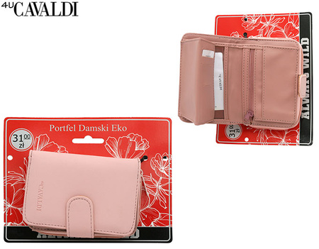 Portfel damski PU K-030B-BL Pink