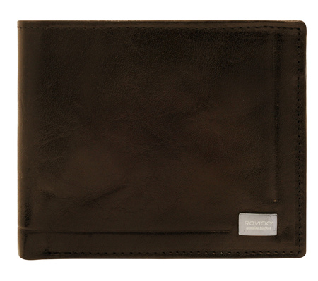 Portfel skórzany RFID PC-107-BAR Brown