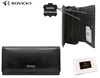 Portfel skóra+PU RFID ROVICKY RPX-20-ML Black