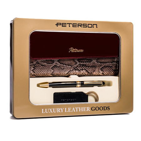 Peterson wallet set+pen+tag PTN ZD15
