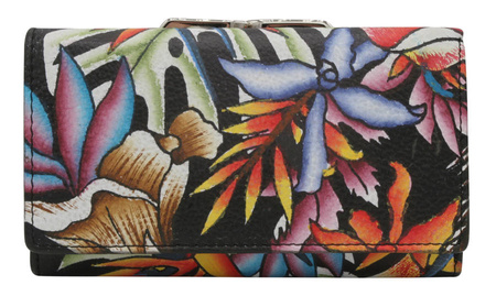 Women's leather wallet R-N55020-ART