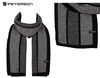 Elegant men's scarf by Peterson PTN SA100-02 Black