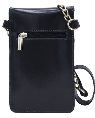 Torba skórzana 1642-SB Navy