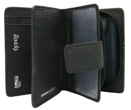 Women's leather wallet R-N109-ART