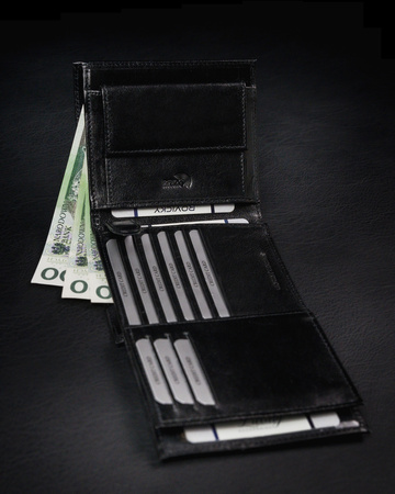 ROVICKY 1552-03-BOR RFID leather wallet