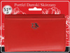 Portfel damski skórzany na blistrze R-D1512-NCD-BL Red