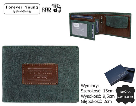 FOREVER YOUNG RFID leather wallet N951-VTP