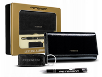 Peterson zestaw portfel+długopis+brelok PTN ZD7
