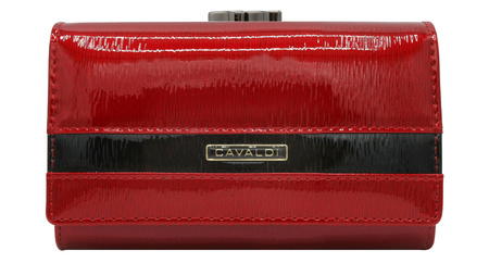 Portfel damski skórzany H23-2-SH9 Red