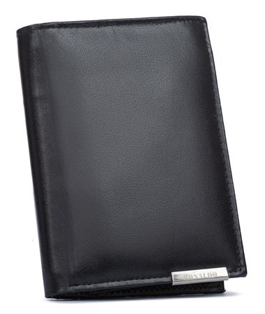 Portfel męski skórzany RM-06-BCF-BP Black