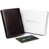 ROVICKY 1541-03-BOR RFID leather wallet