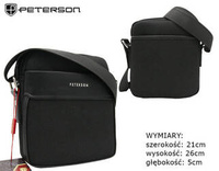 PU men's bag PTN 788801 Black